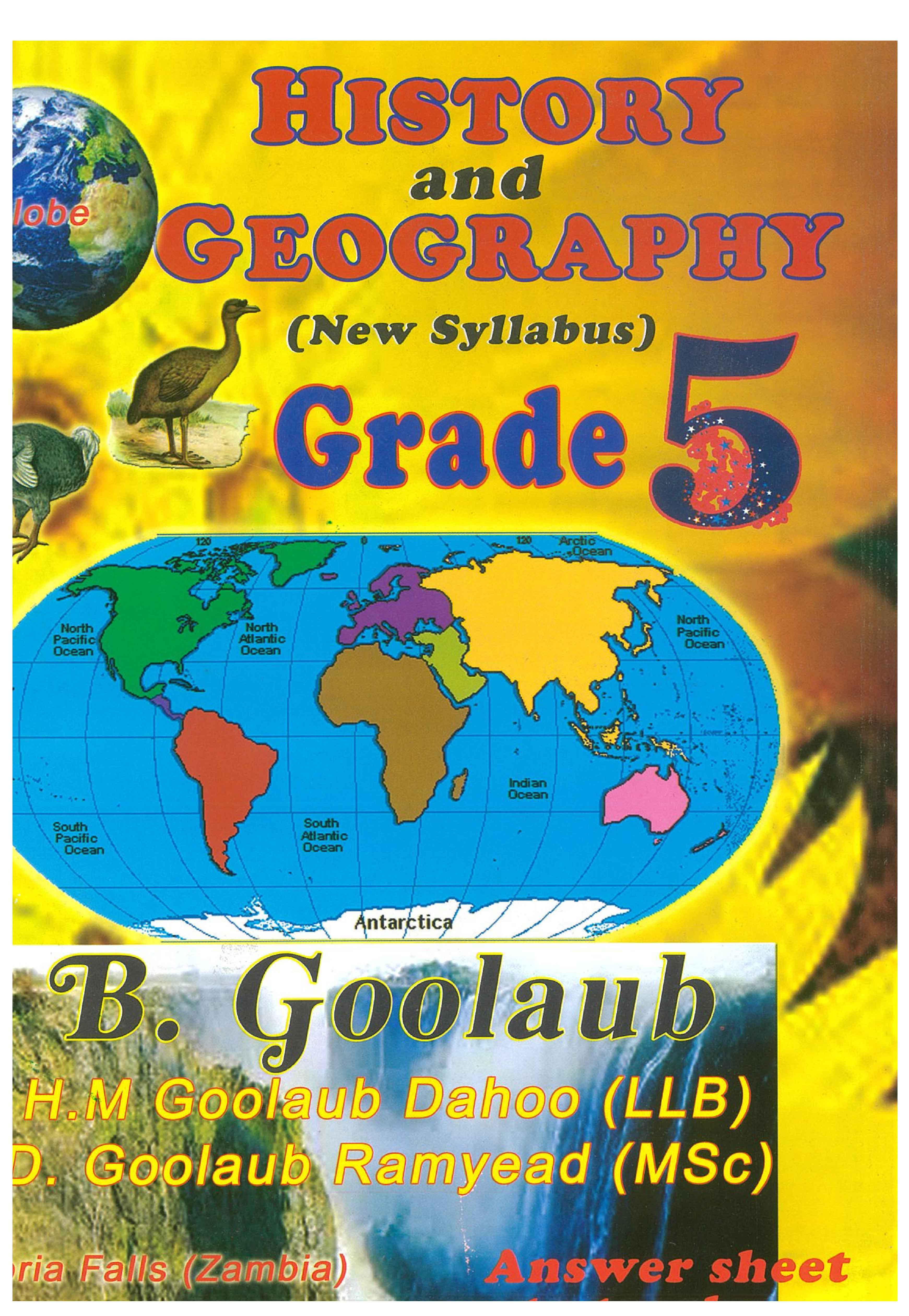 HISTORY & GEO G5 (NEW SYLL)  - GOOLAUB